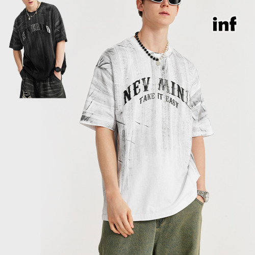 Men Women T-shirt Short Sleeve Pullover Tops Sweatshirt Unisex Tee Casual T-shirt