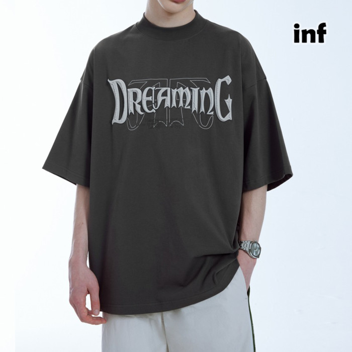 Men Women T-shirt Short Sleeve Pullover Tops Sweatshirt Unisex Tee Casual T-shirt