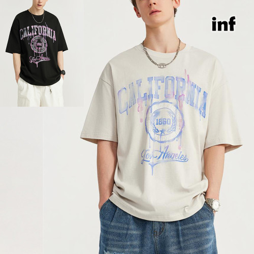 Men Women T-shirt Short Sleeve Pullover Tops Sweatshirt Unisex Tee Casual T-shirt