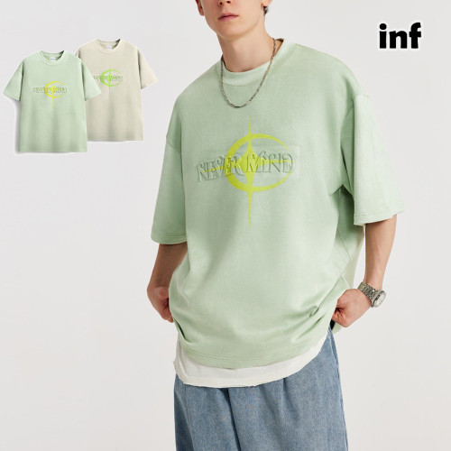 Men Women Deer Skin Velvet T-shirt Short Sleeve Pullover Tops Sweatshirt Unisex Tee Casual T-shirt