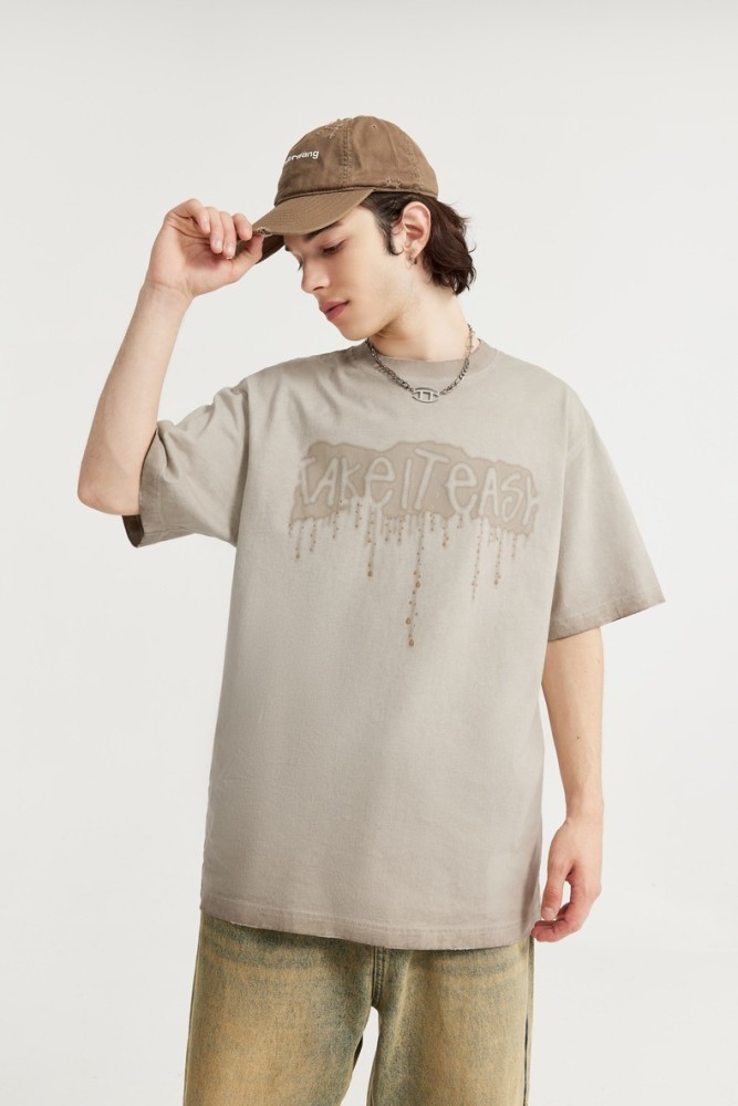 Men Women T-shirt Short Sleeve Pullover Tops Sweatshirt Unisex Tee Casual T-shirt