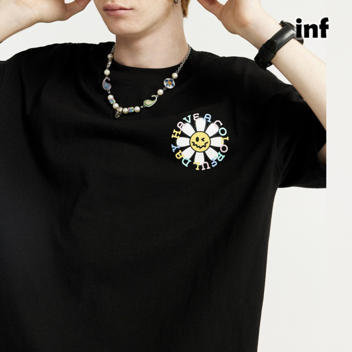 Men Women T-shirt Short Sleeve Pullover Tops Sweatshirt Unisex Tee Casual T-shirt