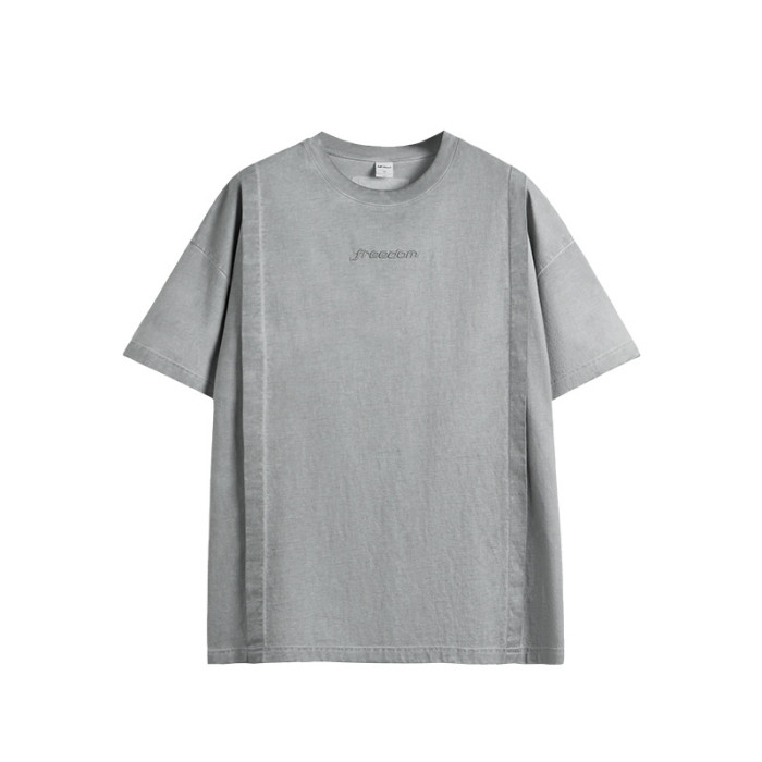 Men Women T-shirt Short Sleeve Pullover Tops Sweatshirt Unisex Tee Casual T-shirt