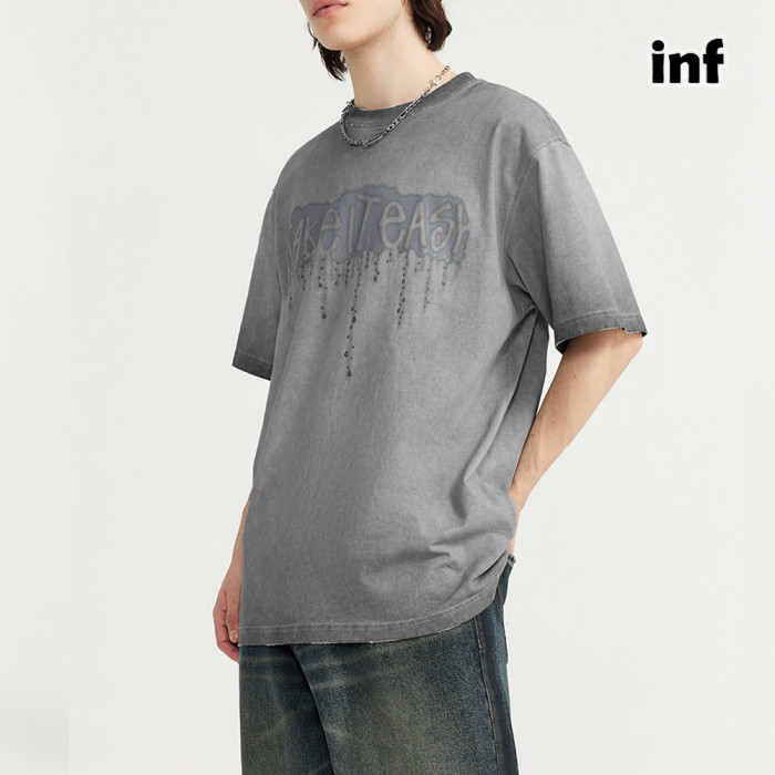Men Women T-shirt Short Sleeve Pullover Tops Sweatshirt Unisex Tee Casual T-shirt