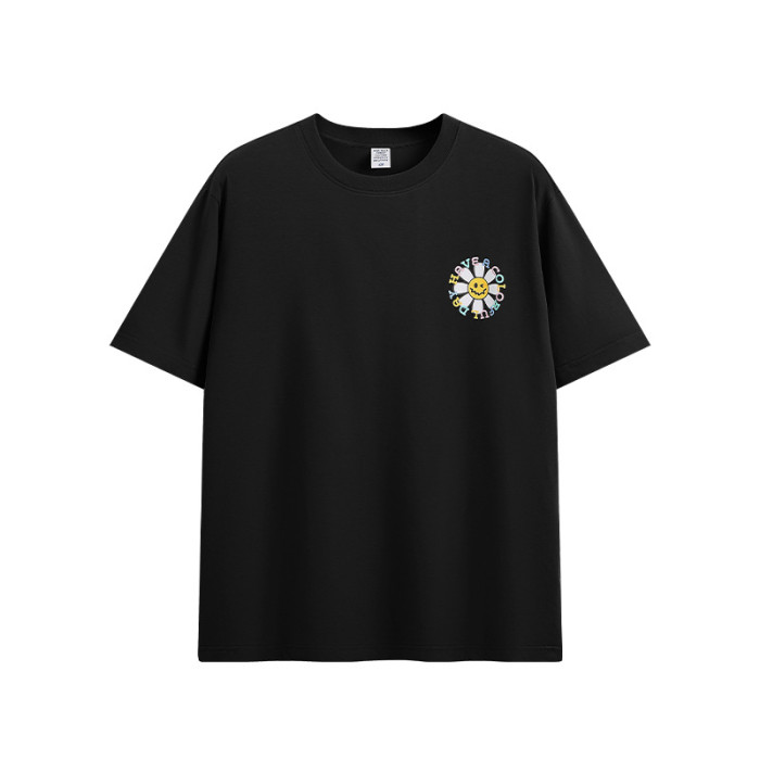 Men Women T-shirt Short Sleeve Pullover Tops Sweatshirt Unisex Tee Casual T-shirt