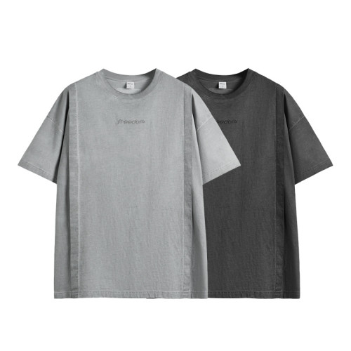 Men Women T-shirt Short Sleeve Pullover Tops Sweatshirt Unisex Tee Casual T-shirt