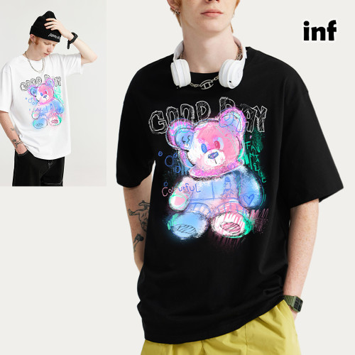 Men Women T-shirt Short Sleeve Pullover Tops Sweatshirt Unisex Tee Casual T-shirt