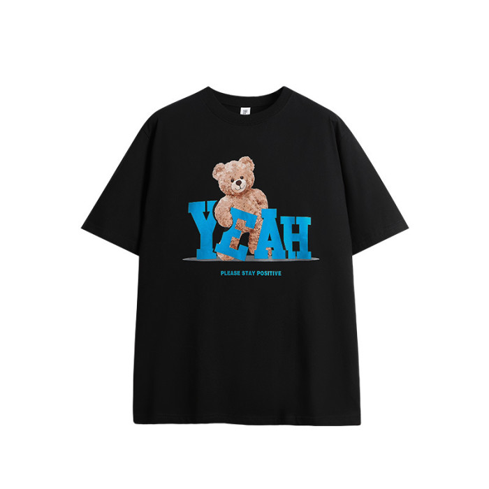 Men Women T-shirt Short Sleeve Pullover Tops Sweatshirt Unisex Tee Casual T-shirt