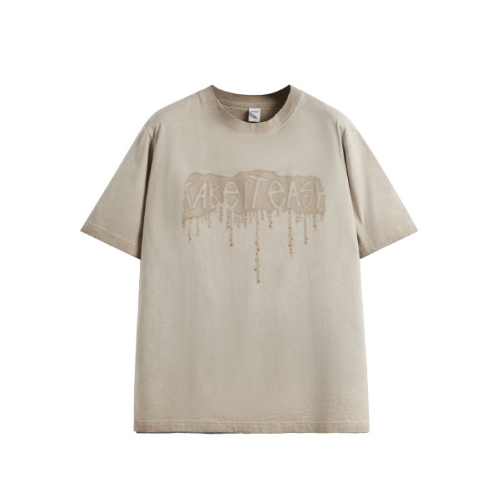 Men Women T-shirt Short Sleeve Pullover Tops Sweatshirt Unisex Tee Casual T-shirt