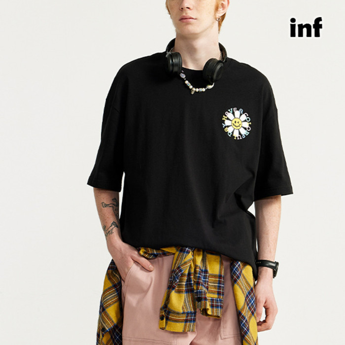 Men Women T-shirt Short Sleeve Pullover Tops Sweatshirt Unisex Tee Casual T-shirt