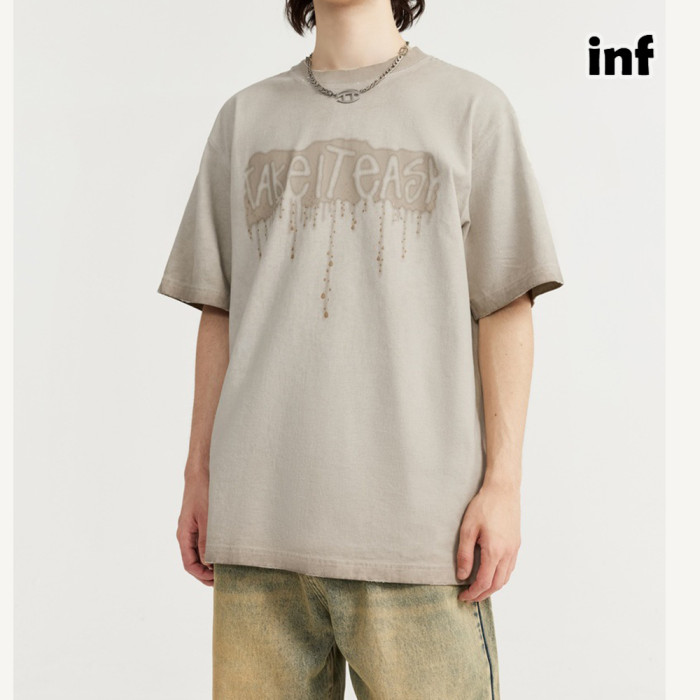 Men Women T-shirt Short Sleeve Pullover Tops Sweatshirt Unisex Tee Casual T-shirt