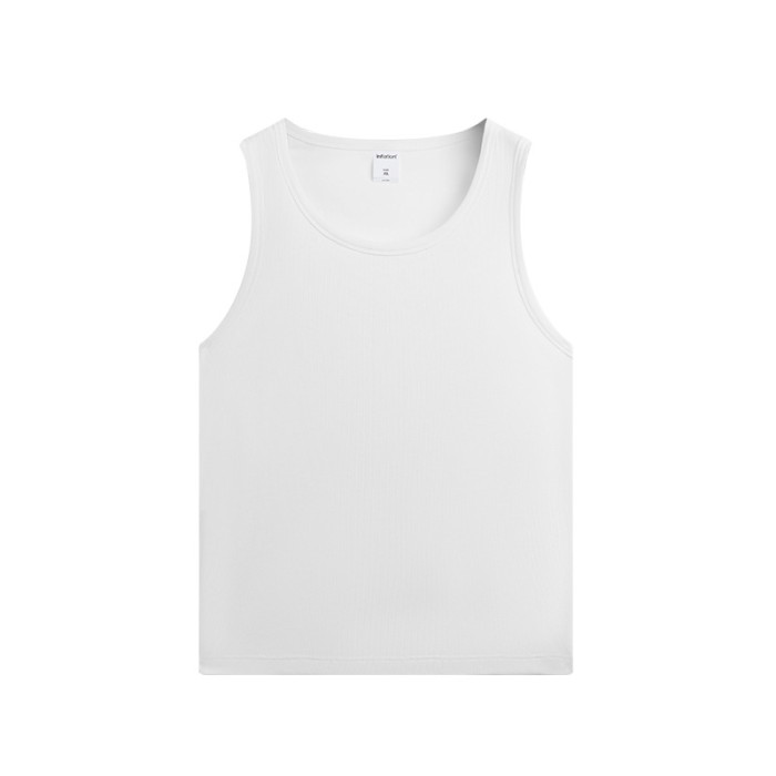 Men Women Flocking Flying Shoulder Vest T-shirt Short Sleeve Pullover Tops Sweatshirt Unisex Tee Casual T-shirt