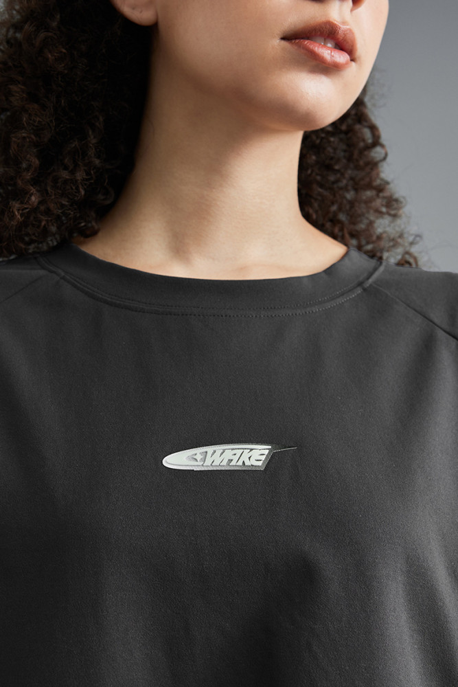 Men Women Cool Quick Drying T-shirt Short Sleeve Pullover Tops Sweatshirt Unisex Tee Casual T-shirt