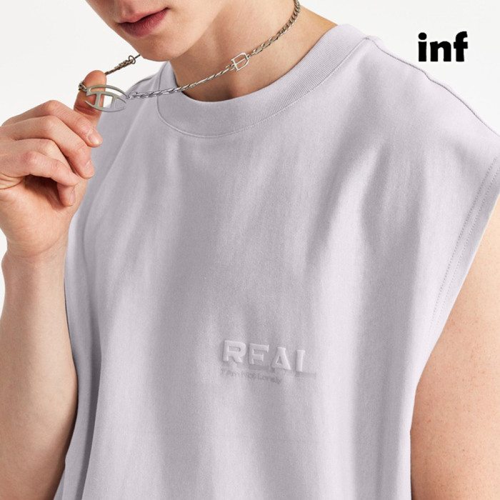 Men Women Flocking Flying Shoulder Vest T-shirt Short Sleeve Pullover Tops Sweatshirt Unisex Tee Casual T-shirt