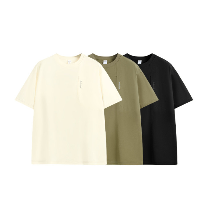 Men Women Cool Quick Drying Lightweight T-shirt Short Sleeve Pullover Tops Sweatshirt Unisex Tee Casual T-shirt