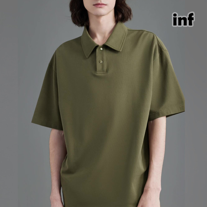 Men Women Cool Polo Shirt T-shirt Short Sleeve Pullover Tops Sweatshirt Unisex Tee Casual T-shirt