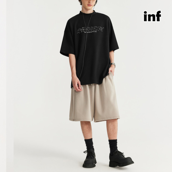 Men Women Jacquard T-shirt T-shirt Short Sleeve Pullover Tops Sweatshirt Unisex Tee Casual T-shirt