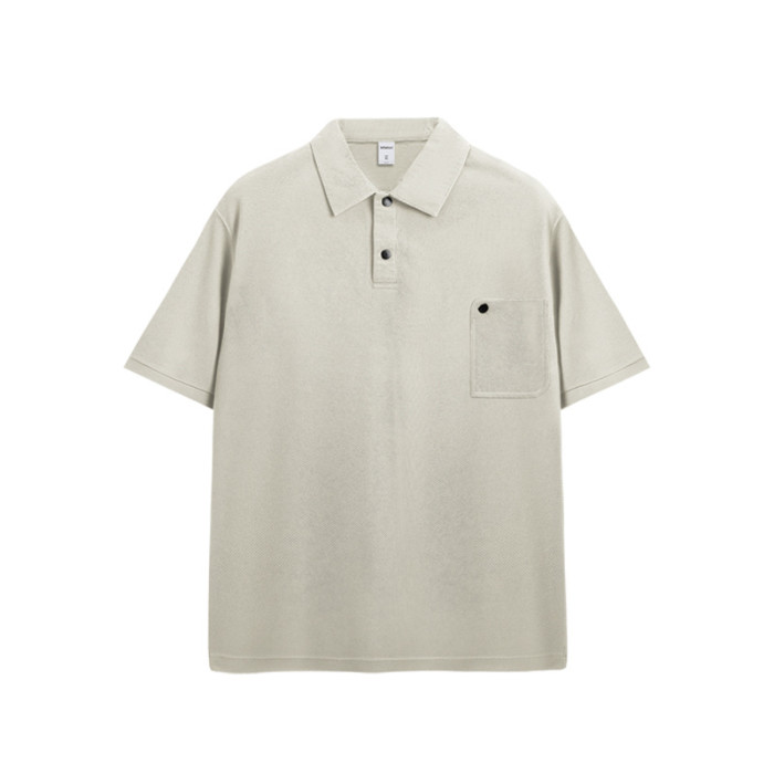 Men Women Cool Polo Shirt T-shirt Short Sleeve Pullover Tops Sweatshirt Unisex Tee Casual T-shirt