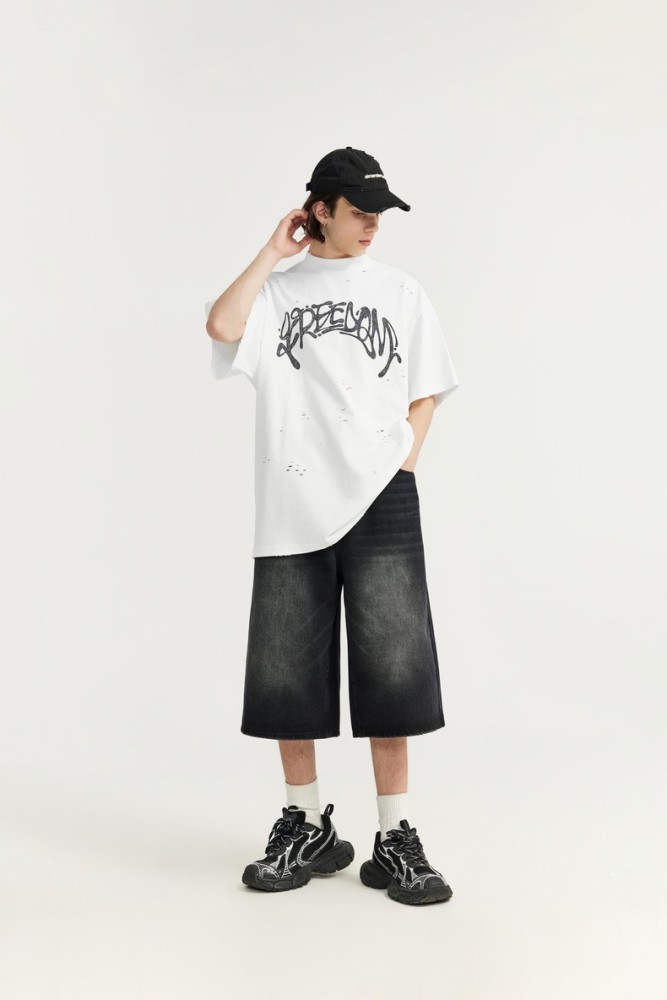 Men Women T-shirt Short Sleeve Pullover Tops Sweatshirt Unisex Tee Casual T-shirt