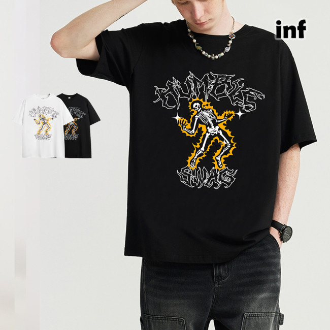 Men Women T-shirt Short Sleeve Pullover Tops Sweatshirt Unisex Tee Casual T-shirt