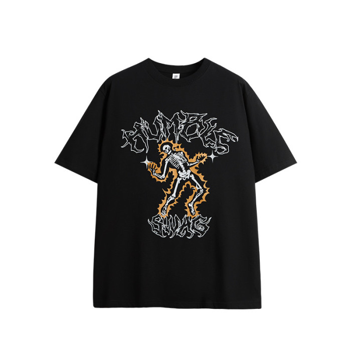 Men Women T-shirt Short Sleeve Pullover Tops Sweatshirt Unisex Tee Casual T-shirt