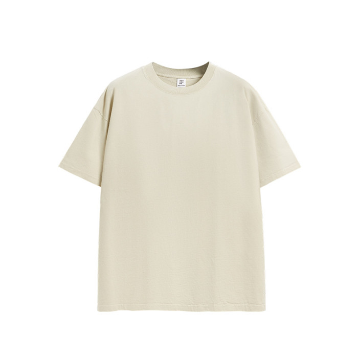 Men Women Washed T-shirt Short Sleeve Pullover Tops Sweatshirt Unisex Tee Casual T-shirt