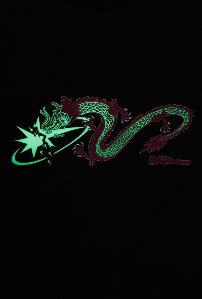 Men Women Night Glow Printing T-shirt Short Sleeve Pullover Tops Sweatshirt Unisex Tee Casual T-shirt