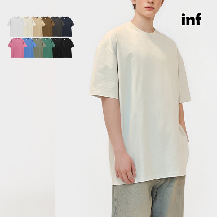 Men Women Washed T-shirt Short Sleeve Pullover Tops Sweatshirt Unisex Tee Casual T-shirt