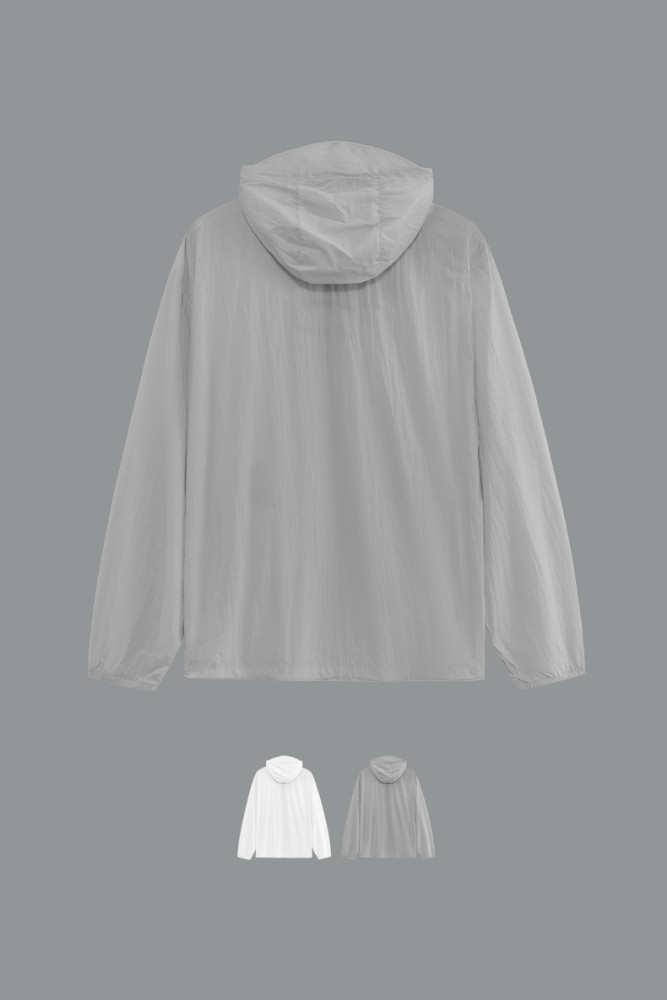 Men Women Cool Lightweight Sunscreen Clothing Cycling Suit Outdoor Jacket Sports Hood Casual Jacket