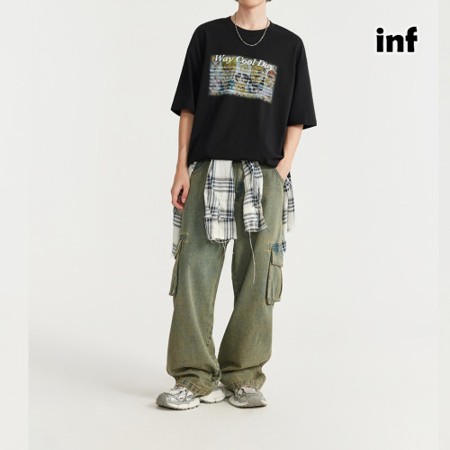 Men Women T-shirt Short Sleeve Pullover Tops Sweatshirt Unisex Tee Casual T-shirt