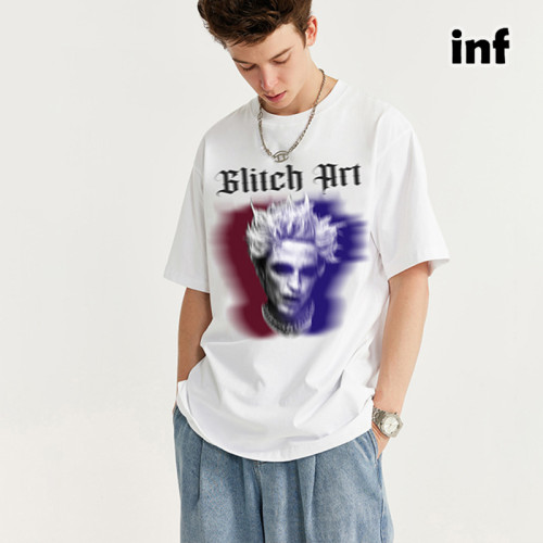 Men Women T-shirt Short Sleeve Pullover Tops Sweatshirt Unisex Tee Casual T-shirt