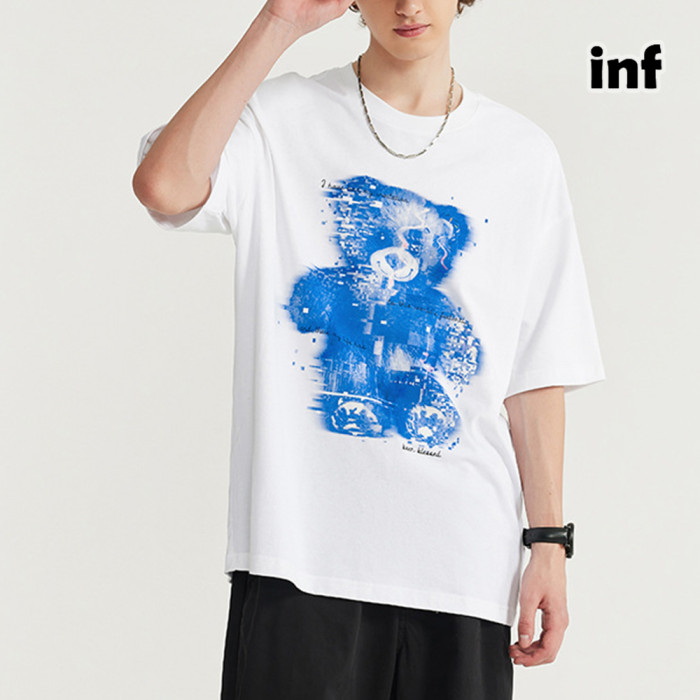 Men Women T-shirt Short Sleeve Pullover Tops Sweatshirt Unisex Tee Casual T-shirt