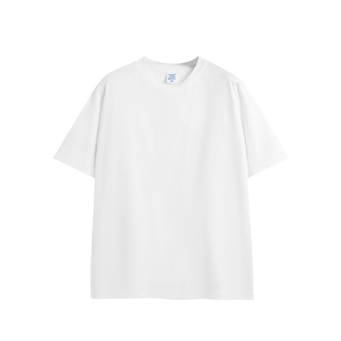 Men Women Dacron T-shirt Short Sleeve Pullover Tops Sweatshirt Unisex Tee Casual T-shirt