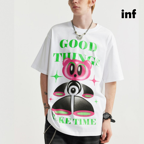 Men Women T-shirt Short Sleeve Pullover Tops Sweatshirt Unisex Tee Casual T-shirt