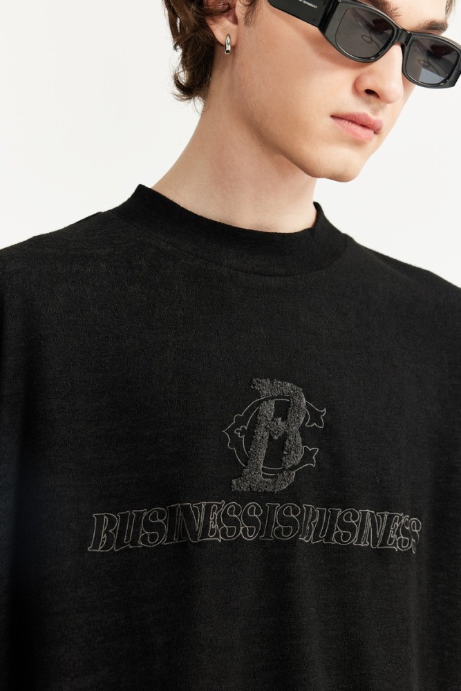 Men Women Embroidered Towel Cloth T-shirt Short Sleeve Pullover Tops Sweatshirt Unisex Tee Casual T-shirt