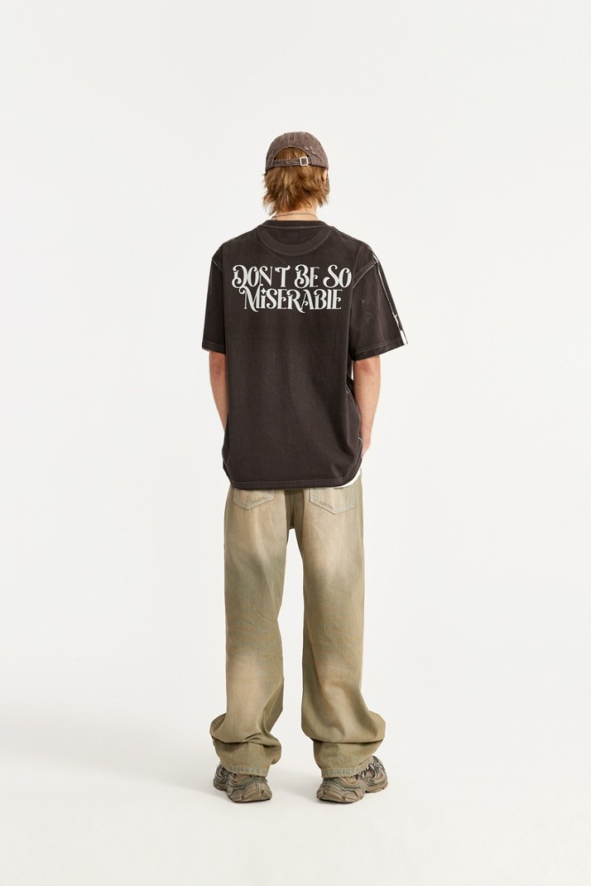 Men Women Printed Graffiti T-shirt Short Sleeve Pullover Tops Sweatshirt Unisex Tee Casual T-shirt