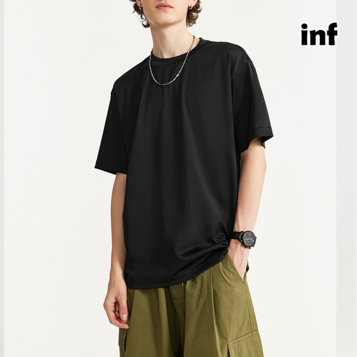 Men Women Dacron T-shirt Short Sleeve Pullover Tops Sweatshirt Unisex Tee Casual T-shirt