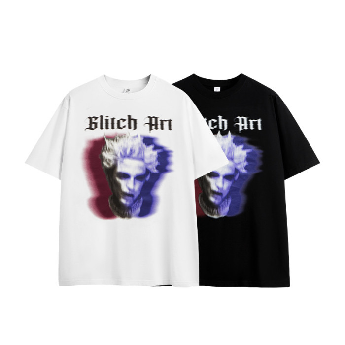 Men Women T-shirt Short Sleeve Pullover Tops Sweatshirt Unisex Tee Casual T-shirt