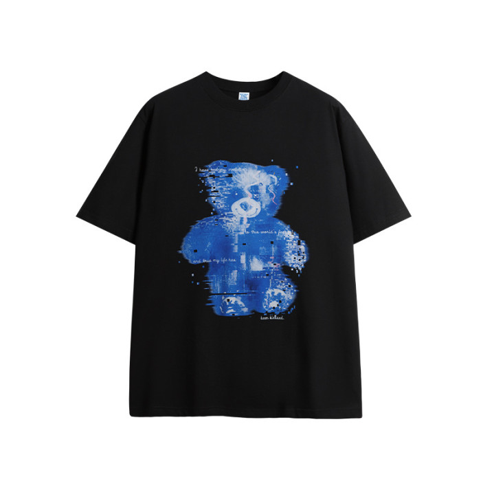 Men Women T-shirt Short Sleeve Pullover Tops Sweatshirt Unisex Tee Casual T-shirt