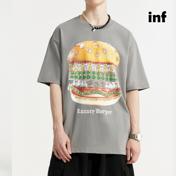 Men Women T-shirt Short Sleeve Pullover Tops Sweatshirt Unisex Tee Casual T-shirt