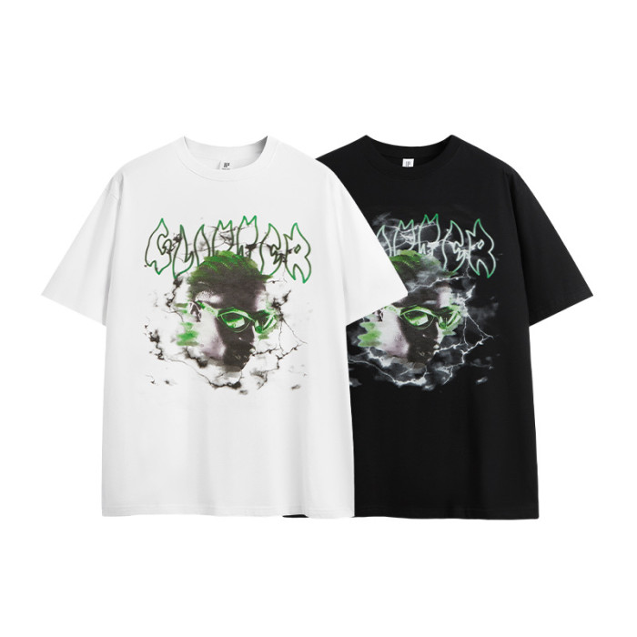 Men Women T-shirt Short Sleeve Pullover Tops Sweatshirt Unisex Tee Casual T-shirt