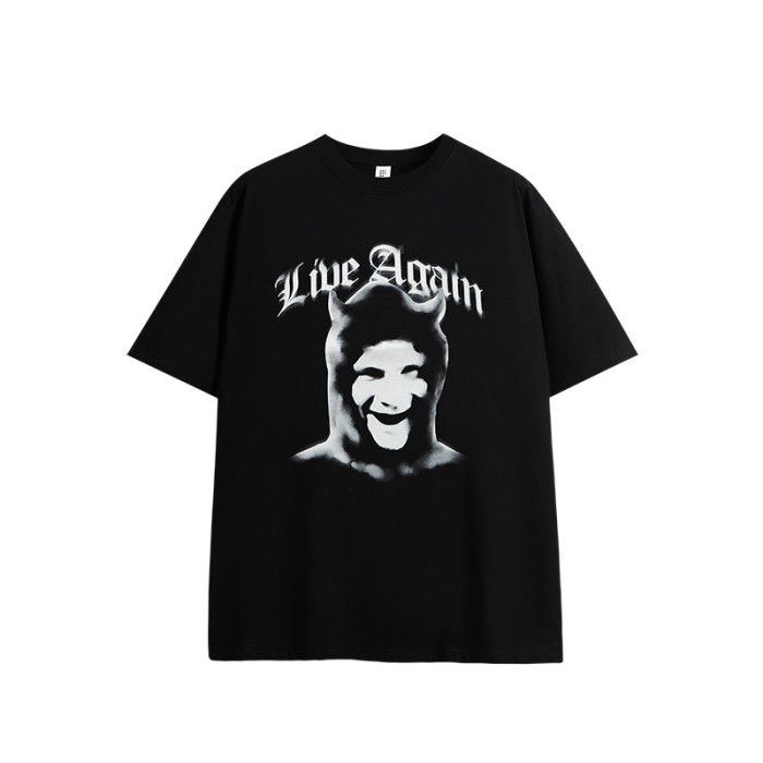 Men Women T-shirt Short Sleeve Pullover Tops Sweatshirt Unisex Tee Casual T-shirt