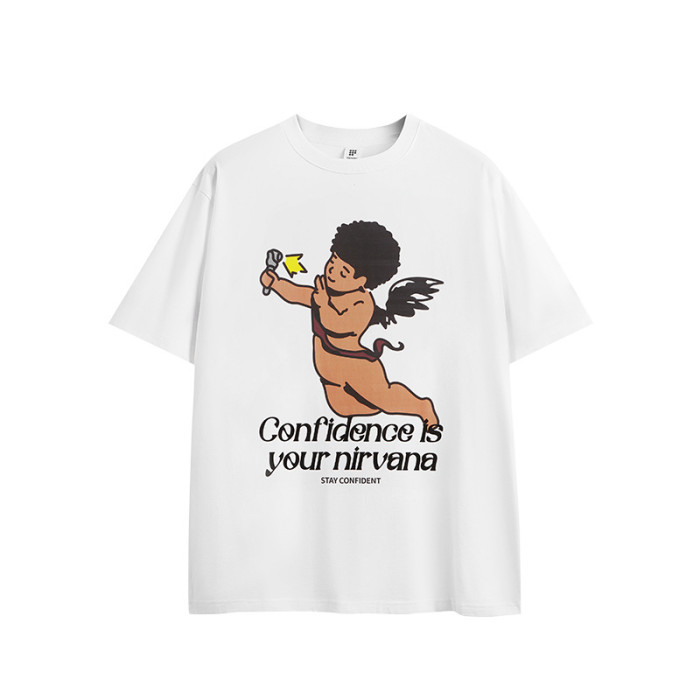 Men Women T-shirt Short Sleeve Pullover Tops Sweatshirt Unisex Tee Casual T-shirt