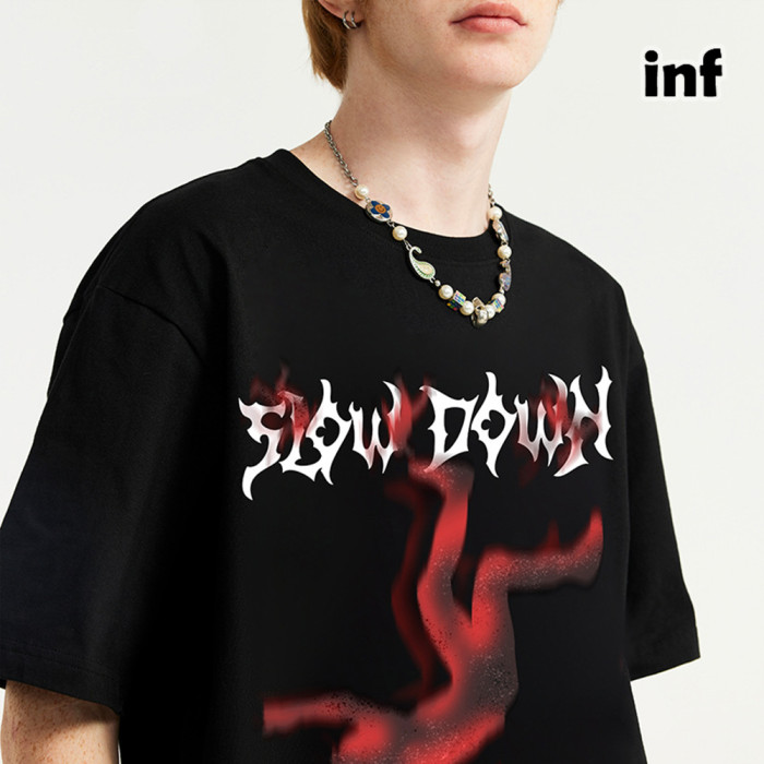 Men Women T-shirt Short Sleeve Pullover Tops Sweatshirt Unisex Tee Casual T-shirt