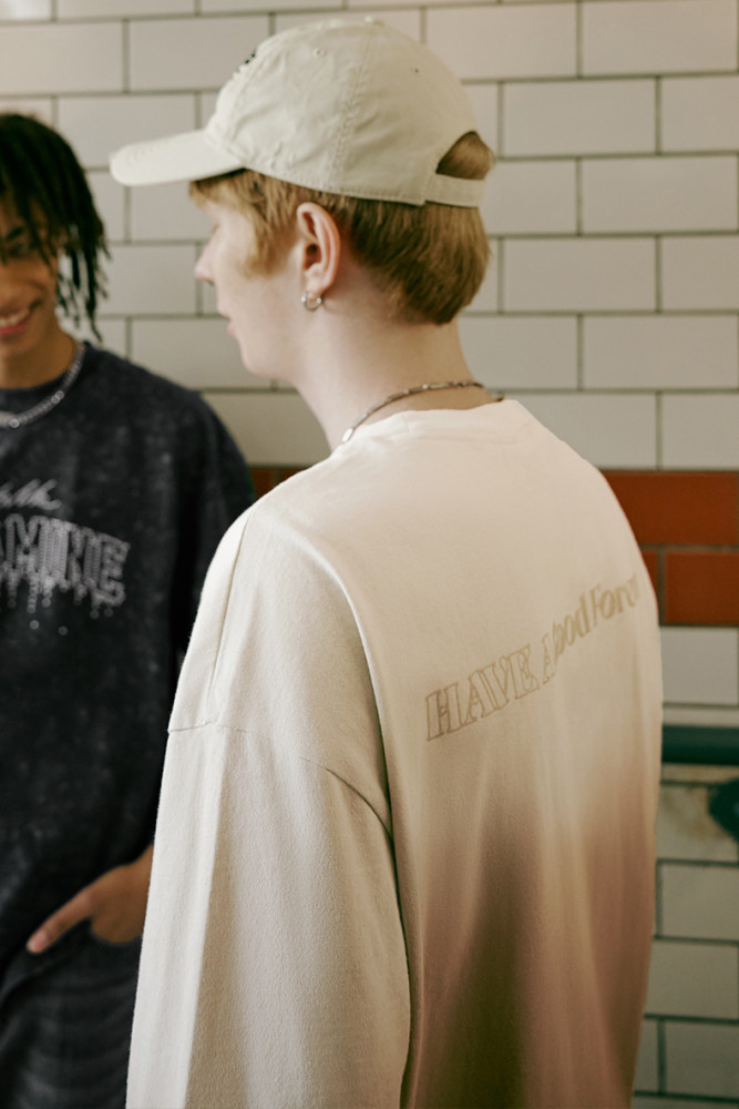 Men Women Printing Gradient T-shirt Short Sleeve Pullover Tops Sweatshirt Unisex Tee Casual T-shirt