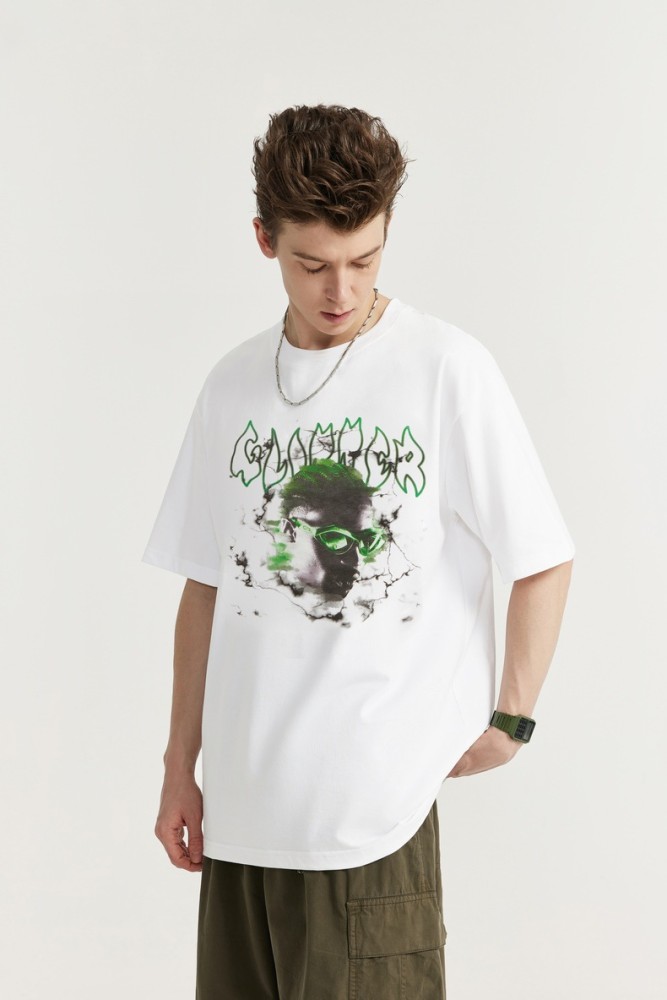 Men Women T-shirt Short Sleeve Pullover Tops Sweatshirt Unisex Tee Casual T-shirt