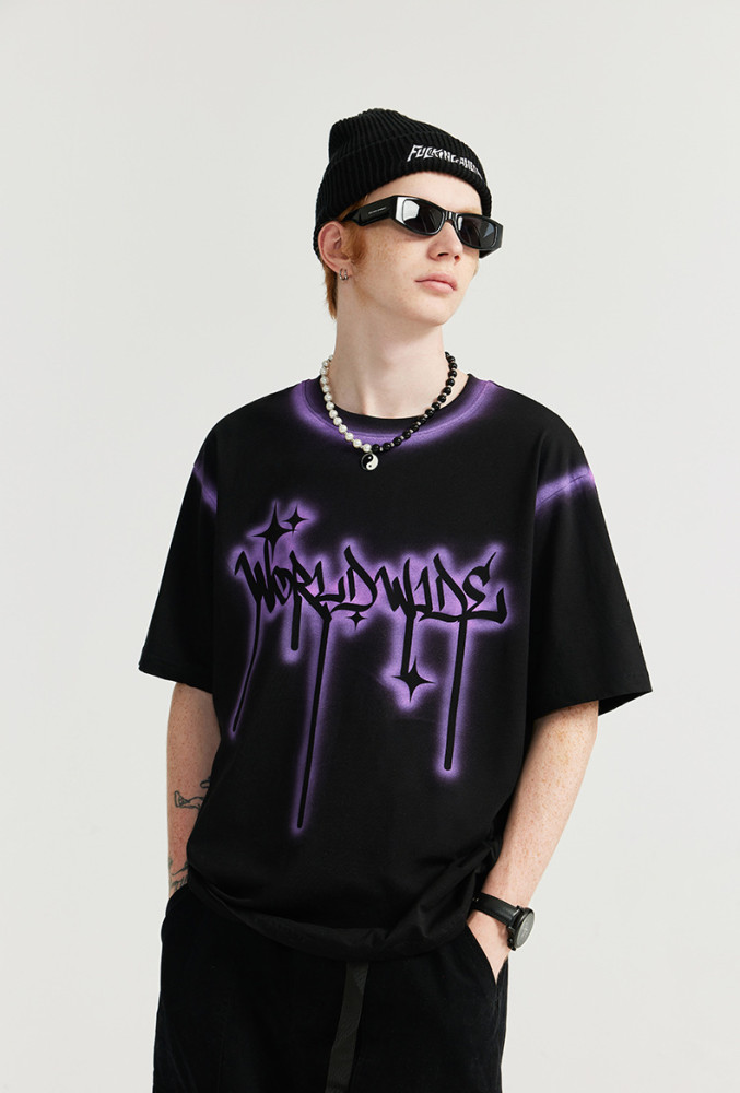 Men Women T-shirt Short Sleeve Pullover Tops Sweatshirt Unisex Tee Casual T-shirt