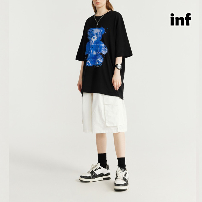 Men Women T-shirt Short Sleeve Pullover Tops Sweatshirt Unisex Tee Casual T-shirt