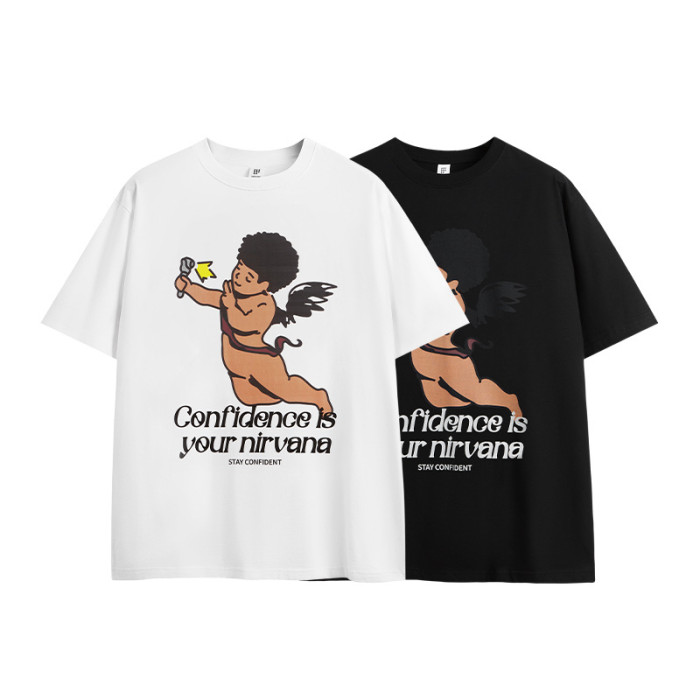 Men Women T-shirt Short Sleeve Pullover Tops Sweatshirt Unisex Tee Casual T-shirt