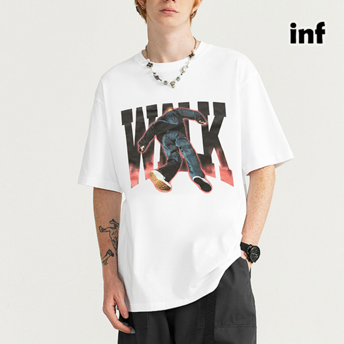 Men Women T-shirt Short Sleeve Pullover Tops Sweatshirt Unisex Tee Casual T-shirt